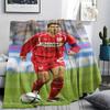 VfB Stuttgart Football Player Match Print Flannel Throw Blanket, Soft Warm Sofa Bed Cover, Soccer Fan Blanket