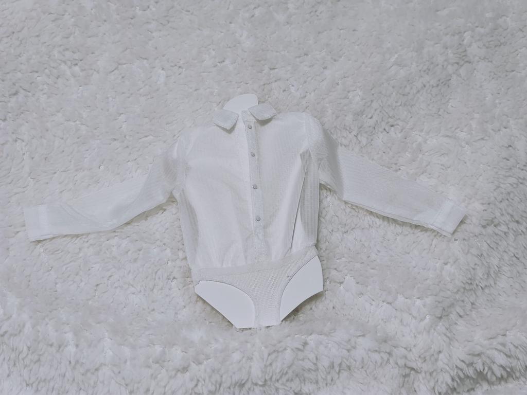 Figure OL Office Beauty Sexy Transparent Leotard Shirt Pants head and shoes not [TOYBARJAPAN] 1/6 Accessories/White (Body, included)