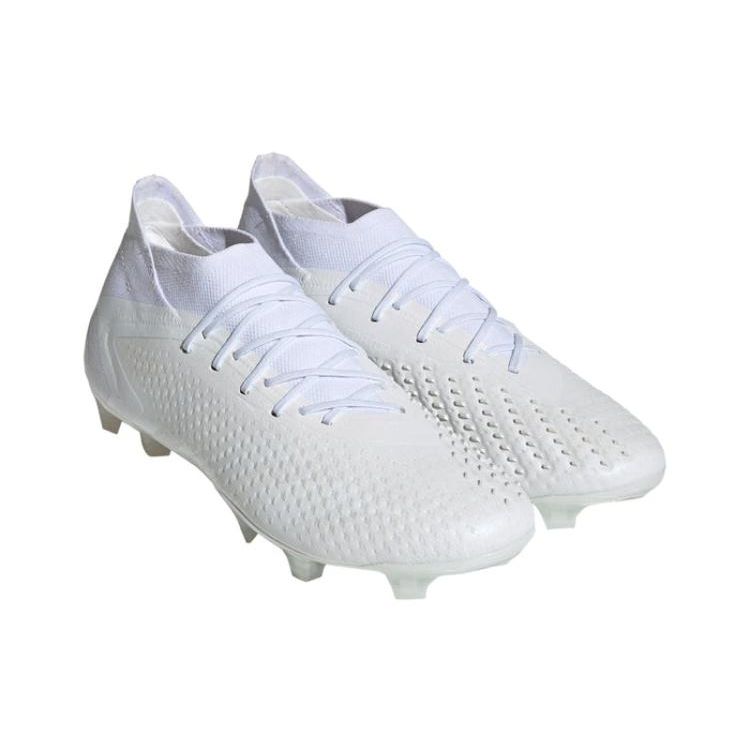 Adidas Predator Accuracy.1 Professional Comfortable Stable Durable FG Soccer Shoes Unisex Soccer Shoes White GW4570