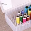 42 Axis Sewing Threads Box Transparent Needle Wire Storage Organizer Containers
