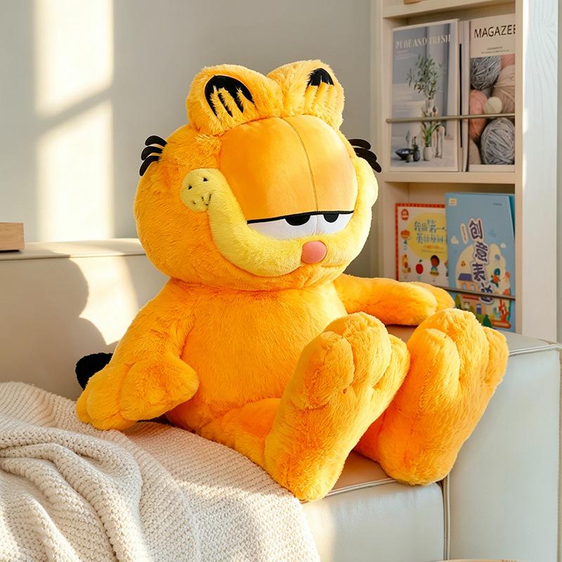GARFIELD FAMILY Kawaii Soft Plush Toys Cute Cartoon Garfield Cat Odie Stuffed Animals Peluche Dolls Birthdays Gifts Kid
