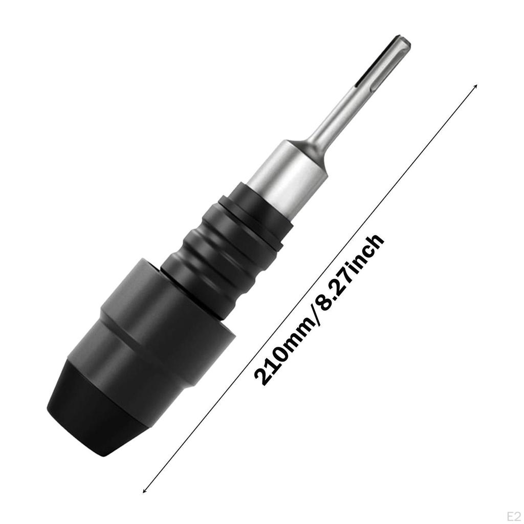 Round Shank Adapter Converter SDS Plus to Portable Quick Fits Drill Adapters for