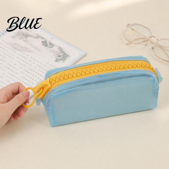 Astuccio Portapenne alla Moda Custodia per Cancelleria Borsa in PVC ad Alta Capacità