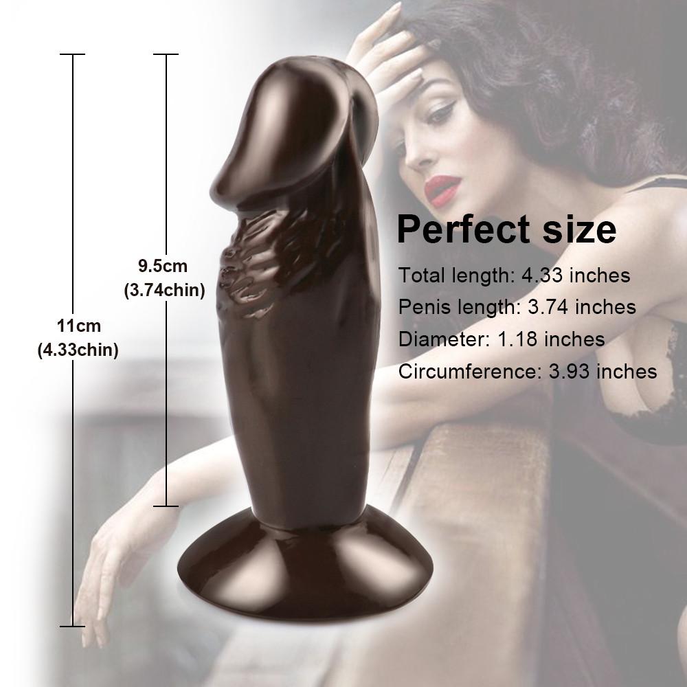 Men With Realistic Dildo Suction Fake Dick Mini Penis Anal Butt Plug Strap On Penis Sex Toys For Women Man Female Masturbator