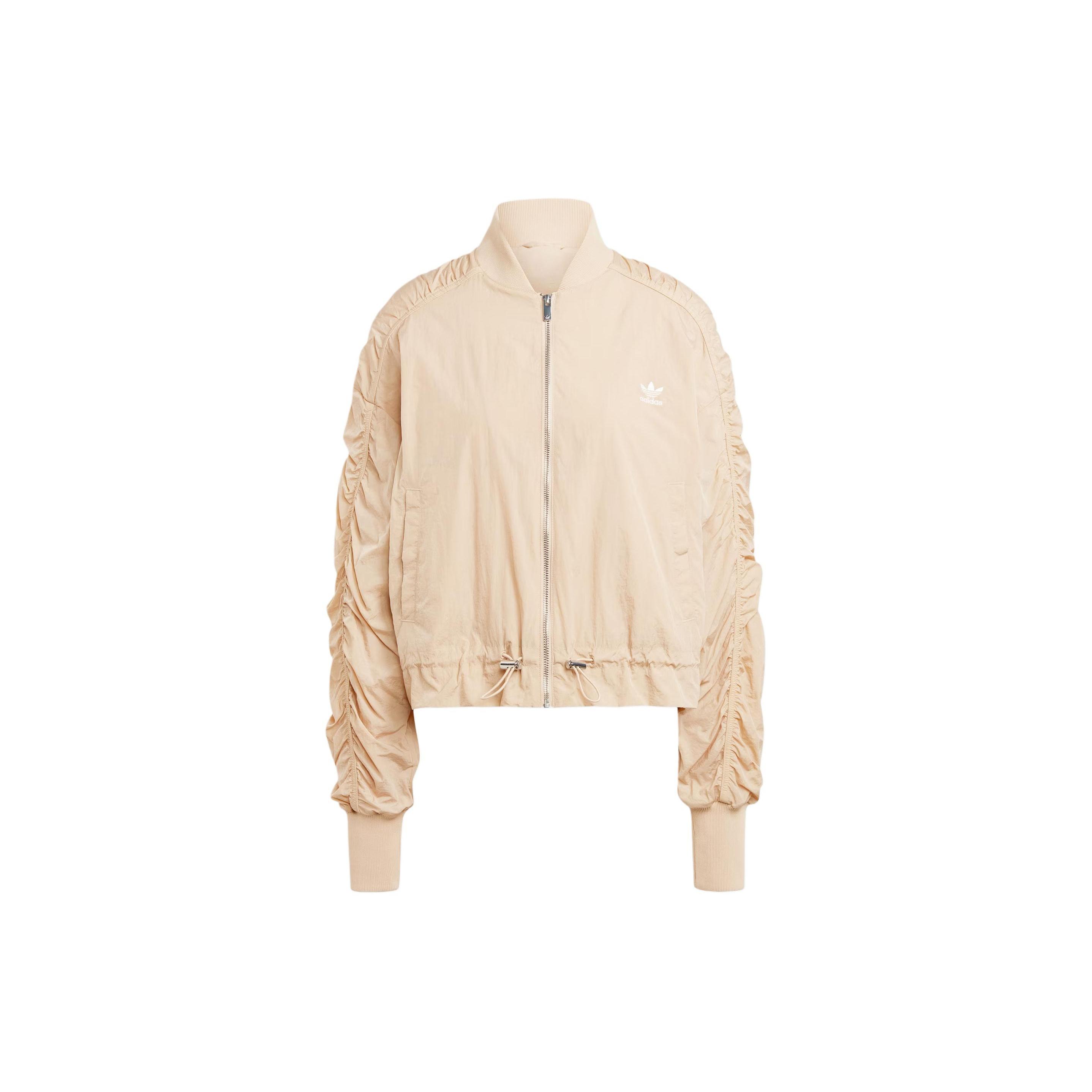 (WMNS) adidas Originals Lightweight Bomber Jacket Asia Sizing  Beige  Women s IY3422 L