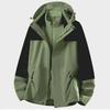 Unisex Detachable Three In One Fleece Two Piece Jackets Winter Outdoor Mountaineering Skiing Hiking Camping Cycling Fishing Windproof Jacket