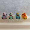 Original Multiple Styles To Choose From, 5.5 Cm~7 Cm Fruit Ice Cream Cart, Family Toy Figurine Model