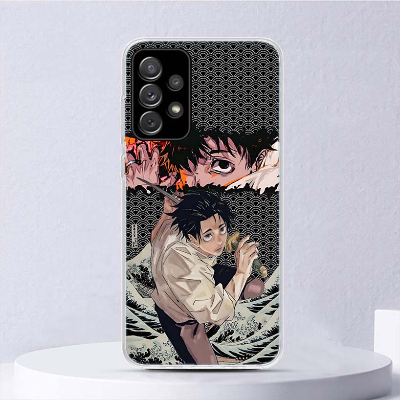 Kaisen J-Jujutsu Yuta Okkotsu Soft Case For Samsung Galaxy A52 A42 A32 A22 A12 A02S Phone Cover A50 A51 A70 A71 A41 A31 A21S A40