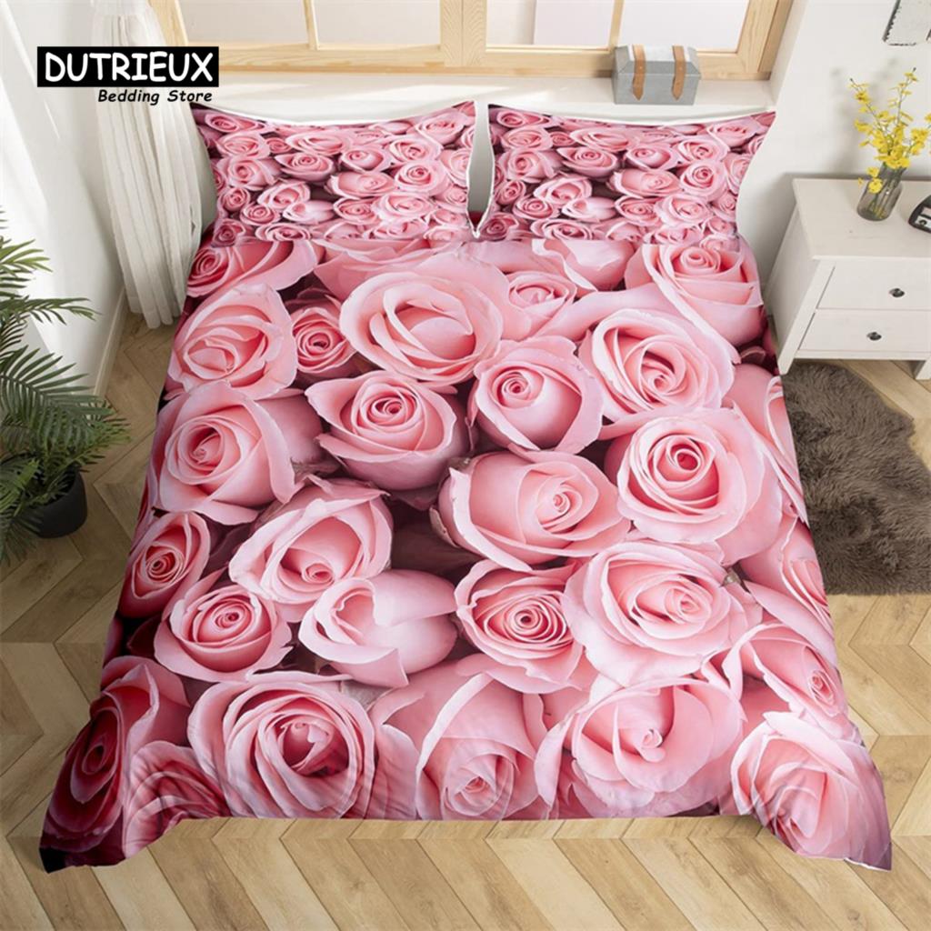 Chrysanthemen Bettbezug Gold Schmetterling Bettwäsche Set King Size Mikrofaser Blüte Blume Bettdeckenbezug Botanischer Steppdeckenbezug