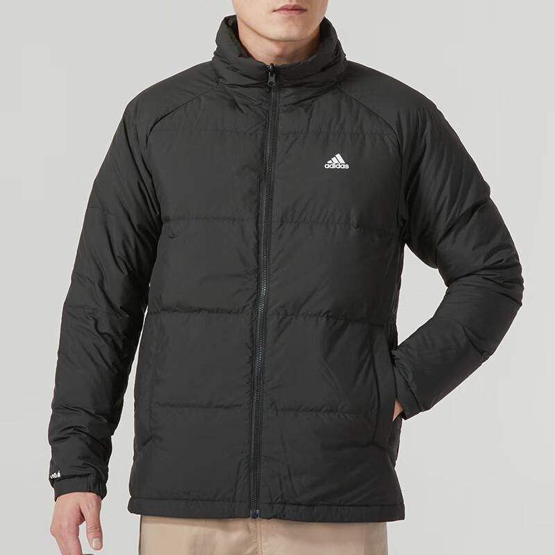 New Adidas Down Jackets Men Black IL8916