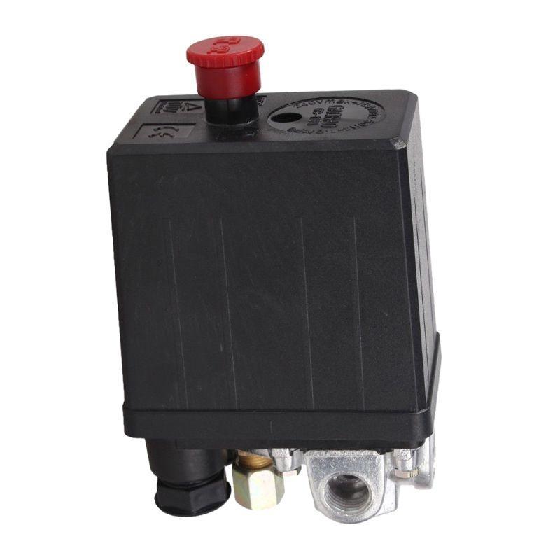 652F 90-120PSI Air Compressor Regulating Valves 4-Way Air Compressor Pressure Switches