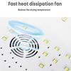 300W Professional LED Nail Lamp Quick Sensor Polish Gel Dryer Machine Double Light Source Infrared Intelligent