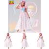 Pink Polka Dot Shepherdess Adult Cosplay Costume For Halloween Ymks Brand