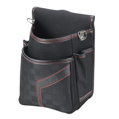 Bolsa de Cintura Takagi Ichimatsu Portátil para Unhas Cabe Passadores de Cinto até 60mm Poliéster Duas Camadas ICW-14, Bolsa, Larga,