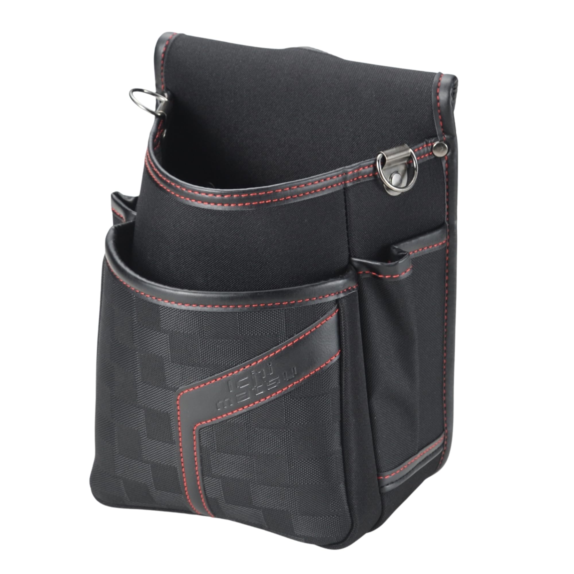 

Takagi Ichimatsu Waist Bag 2 Tier Nail Bag Portable Storage Carrying Belt Loop Width up to 60mm Made of Polyester Takagi ICW-14 чёрный