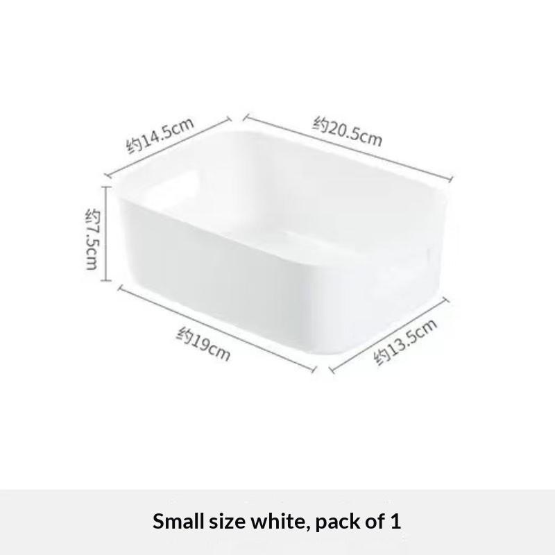 Plastic Storage Bins with Ergonomic Grip Handles Durable Heavy Duty Storage Containers for Kitchen Bulk Item Storage