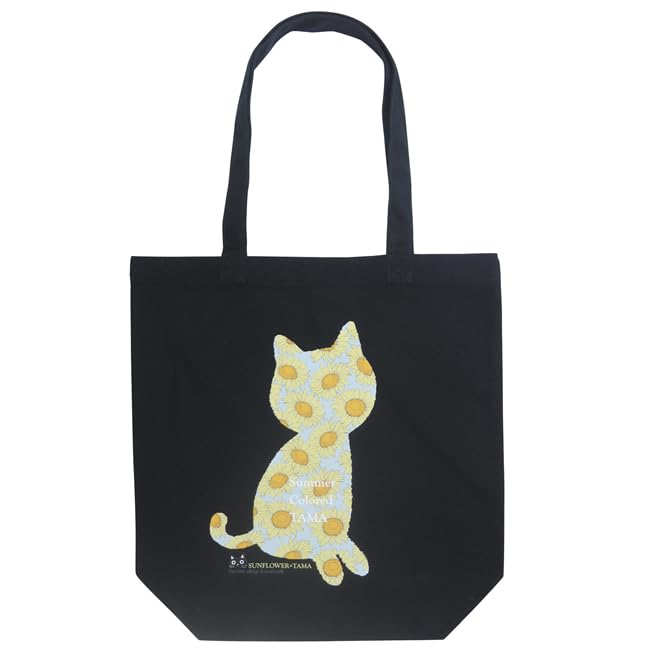 Noah Family Summer Tama Flower Tote Bag, Medium, Women's, Black