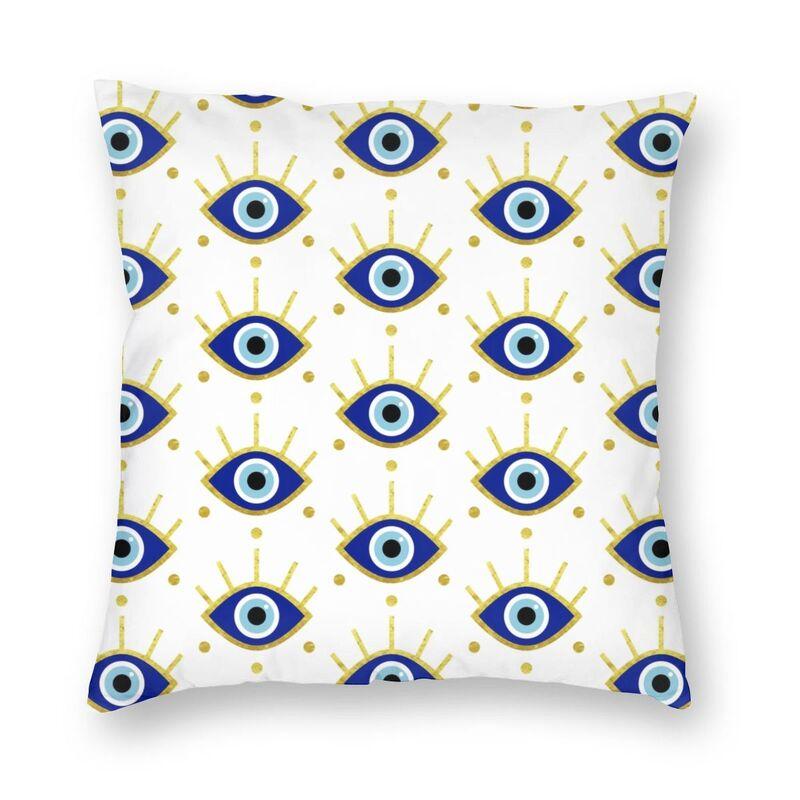 Evil Eye Black Art Mønster Putetrekk Putetrekk Hjem Stue Sofa Bil dekorasjon Putetrekk Putetrekk