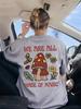 Mushroom We Are All Made Of Magic Prints TShirts Women Basics Soft Short Sleeve Tops Loose ONeck T Shirts Summer Woman Clothes