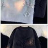 Men's Retro Japanese Style Round Neck Sweater in Autumn/Winter Trendy High Street Fashion.