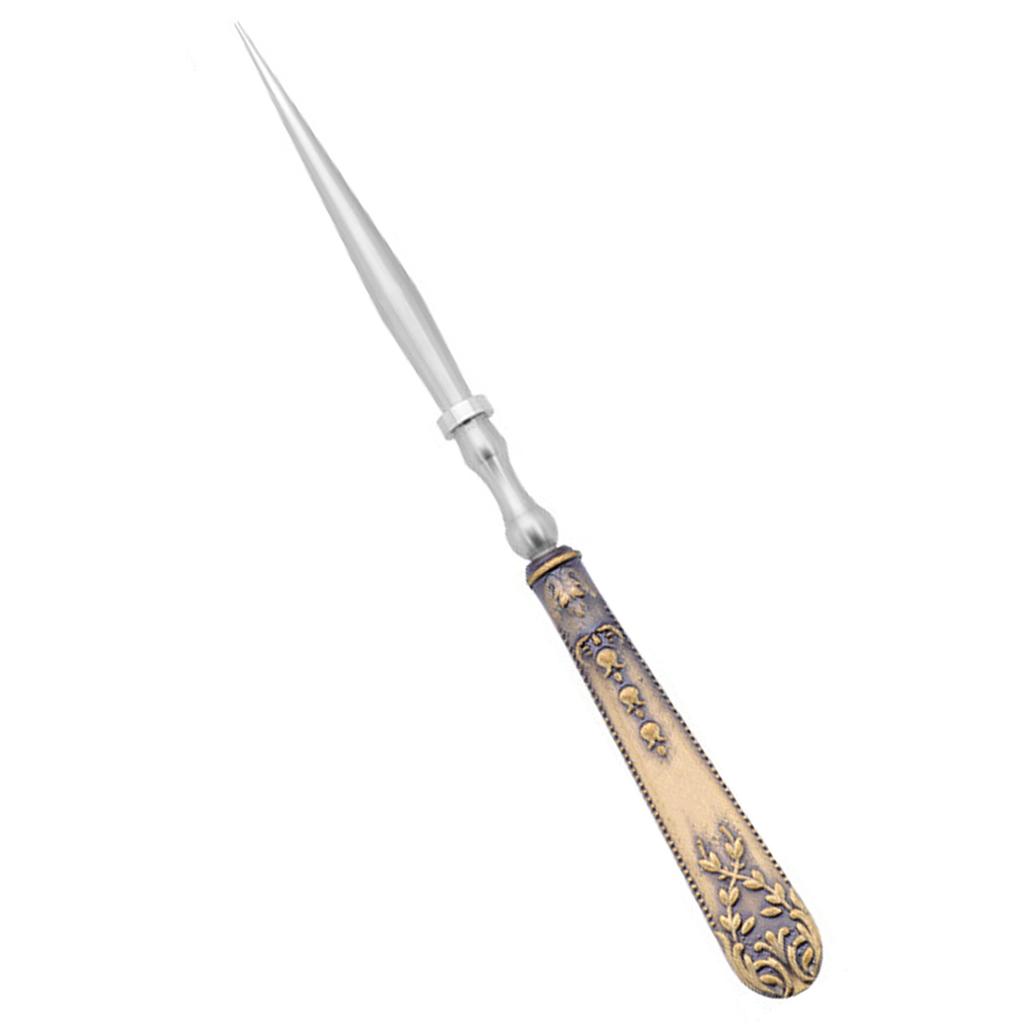 Embroidery Awl European Style Sewing Tool Sewing Awl Craft Accessories for Embroidery Leather Work Sewing