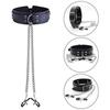 Leather Collar Nipple Clip For Women Alternative Fetish Play Toys Adjustable Bondage Accessories Sensual Stimulation Adult Products