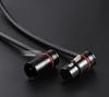 Right-Angle 3-Pin XLR Male to Female Microphone Audio Cable