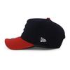 New Era 9FORTY SNAPBACK CAP 940 MLB NFL NBA MLS Snapback Free Atlanta Braves A-FRAME A-FRAME (JP, Alphabet, Size, (Navy/Red)) [Used]