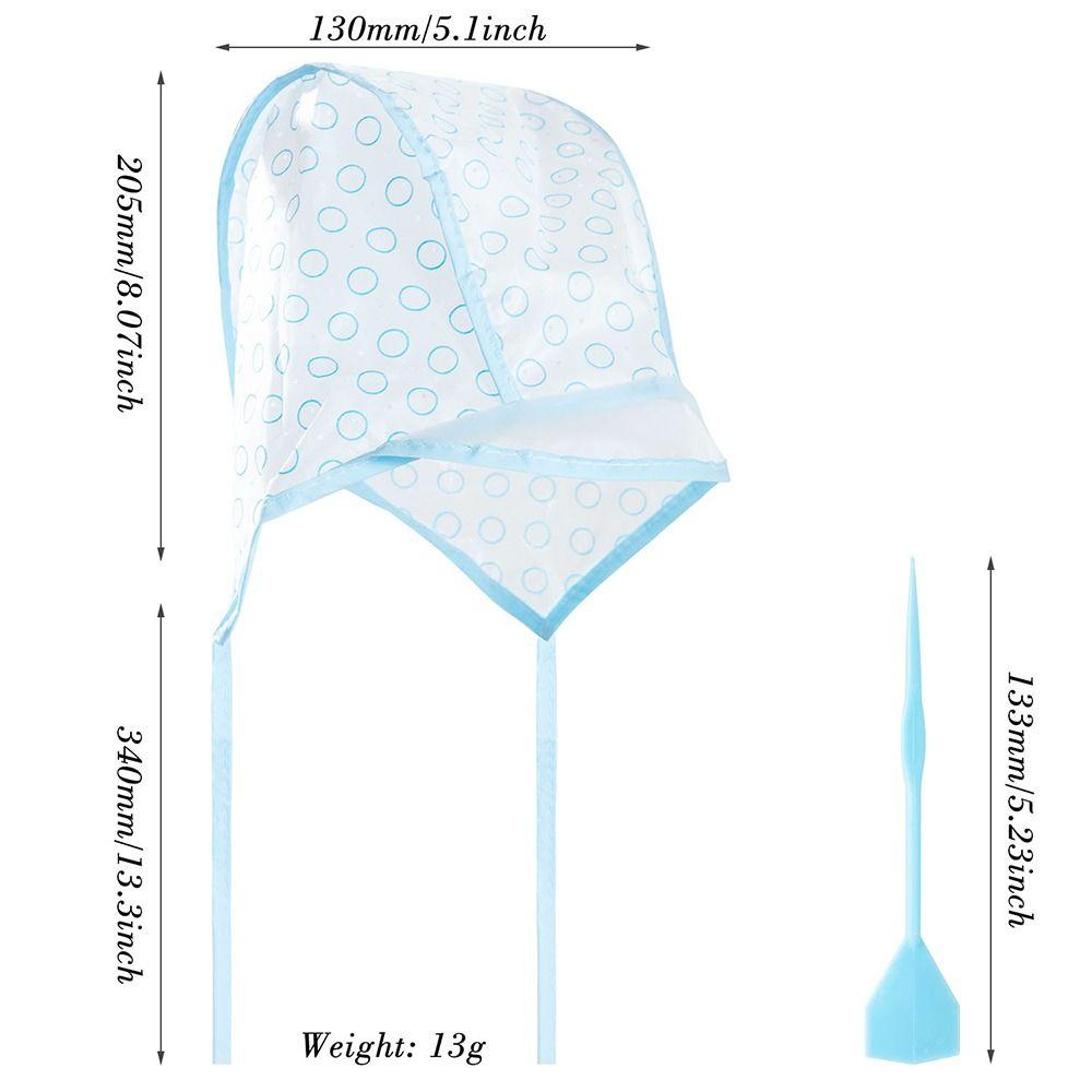 Reusable Hair Coloring Cap With Plastic Crochet Hook Dye Hat Caps Hair Hairstyling Tools  Salon DIY