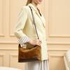 Matte Leather Casual Hand-held Design, Niche Bag, Women's High-end Sense, Crossbody Bag, Armpit Dumpling Hobo Bag