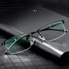 Ultralight Flexible Legs Photochromic Progressive Multifocal Reading Glasses Men Anti Blue Light Women Presbyopia Glasses