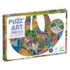 DJECO Faultier 500-Teile-Puzzle, Tierpuzzle, Lernspielzeug für Kinder, Alter 8-9, Mädchen und Jungen, Grundschüler, Geschenk,
