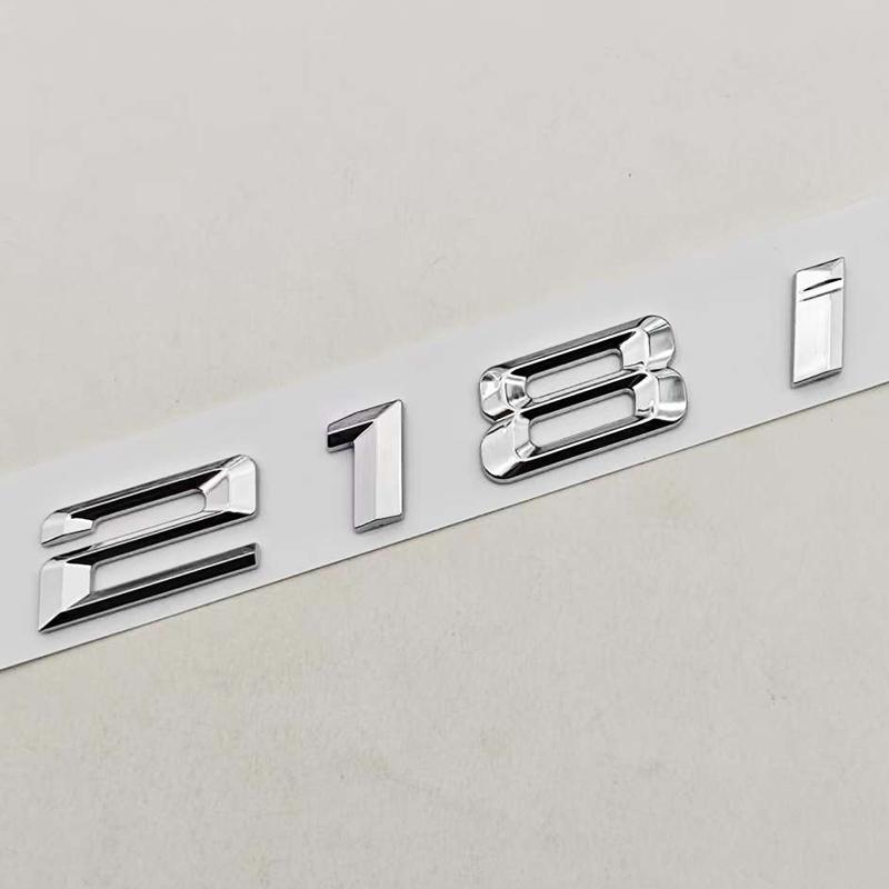 3D ABS Car Styling Logo 230i 220i 218i 225i Badge Sticker Rear Trunk Emblem For BMW 2 Series 230i 220i 218i 225i Accessories
