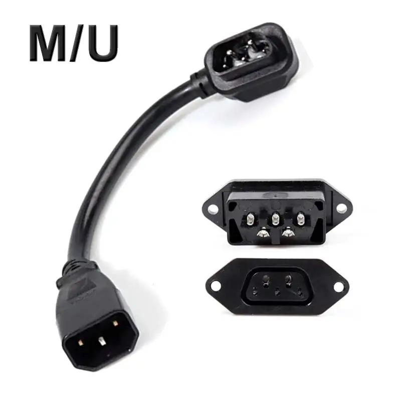 2+4 2+6 Niu N1/NIS Lithium Battery Charging Connector Cable Electric Vehicle Power Socket U1/MI Charger Conversion Plug Wire