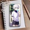 W-Killua Zoldyck H-Hunter X Hunter Phone Case For Samsung Galaxy A73,A21s,A22,A31,A52,A53,A71,A41Soft Black Shell