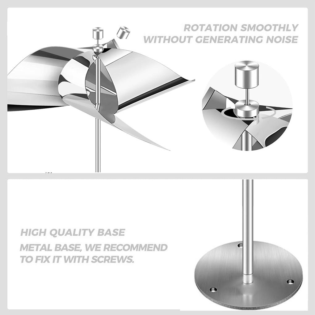 2x Reflektivní odpuzovače ptáků Husy A Holubi Pryč Zahrada Pro Odpuzovače Pro Venku