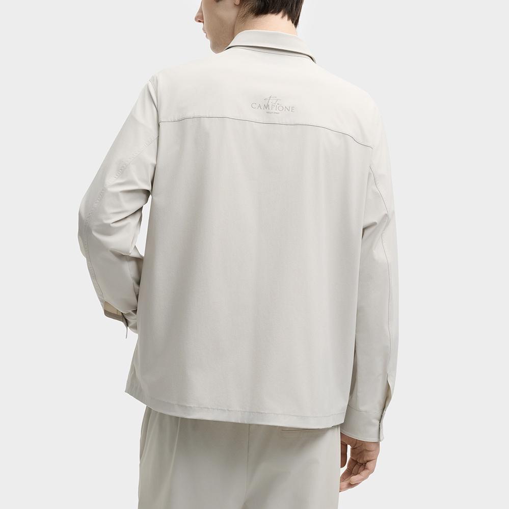 New FILA Shirt Men's Sky Wheat Beige F11M528404F-BG