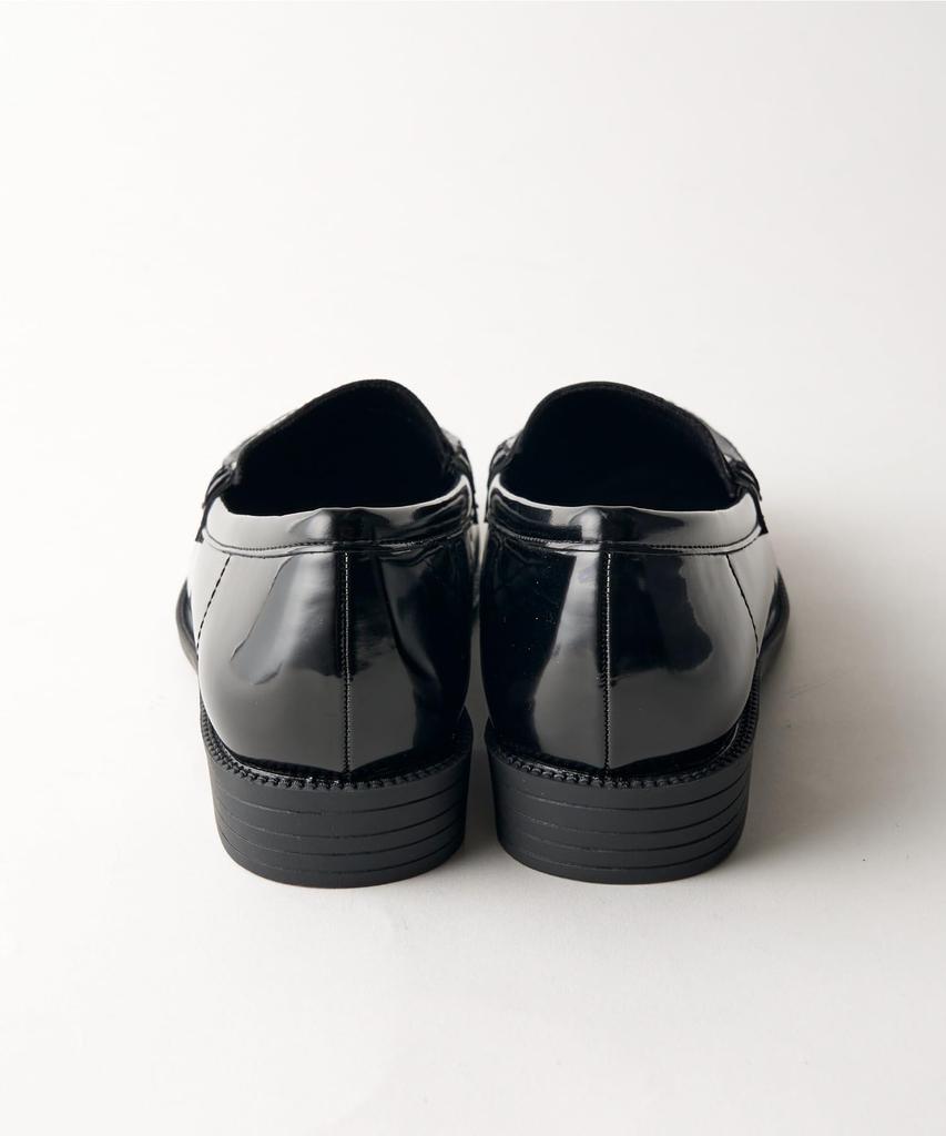 WEGO School Loafers for High School and Junior High School Perfect Gift for Size Black Students, Girls, 22cm,