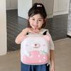 Adorable Cartoon Bear Kids Backpack For Boys And Girls With Breathable Oxford Fabric Design