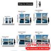 2D FLAT PRINTING 2pcs Curtains (Without Rod) Ocean Liner Amidst Icebergs Saint Patrick is Day holiday curtains with digital