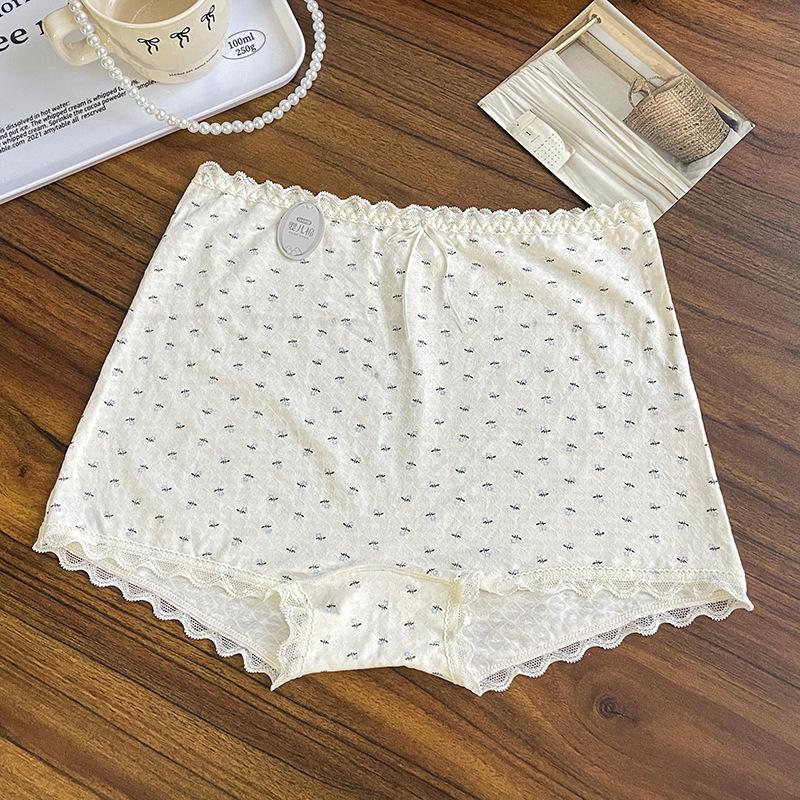 Damen Frühling und Sommer Kleine Blume Baby Baumwolle Sicherheit Unterhosen