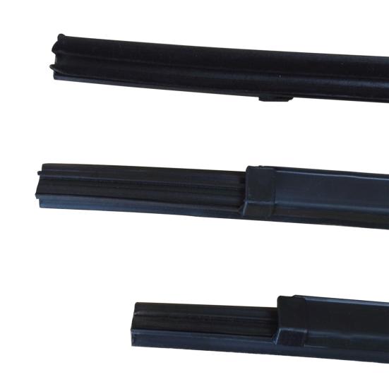 4Pcs Outer Seal Weatherstrip Window Glass Belt Rubber Moulding Trim for Nissan D22