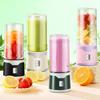 Multifunktionale wiederaufladbare elektrische USB-Saftpresse Tasse Doppelbecher 500 ML Mixbecher Handheld Smoothie Mixer Tasse Outdoor