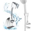 Shower Holder Adjustable Hand Shower Holder Easy Installation Wall Mount Self-Adhesive Shower Bracket for Home