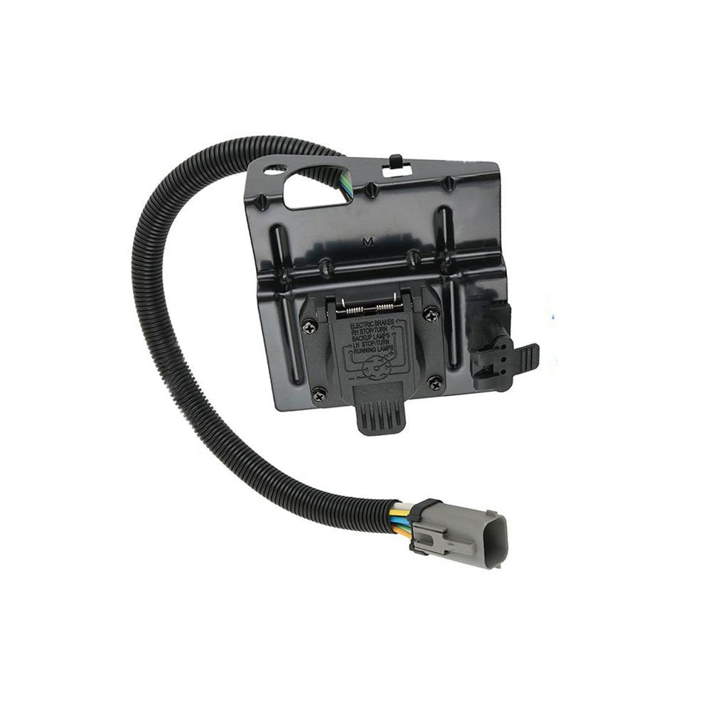 Tilhengerfeste ledningsnett 4 & 7 pins kontakt For Ford F-250 F-350 Super Duty 02-04
