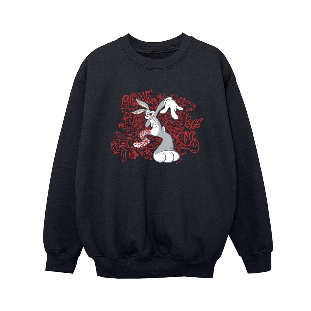 Looney Tunes Jungen ACME Doodles Bugs Bunny Sweatshirt