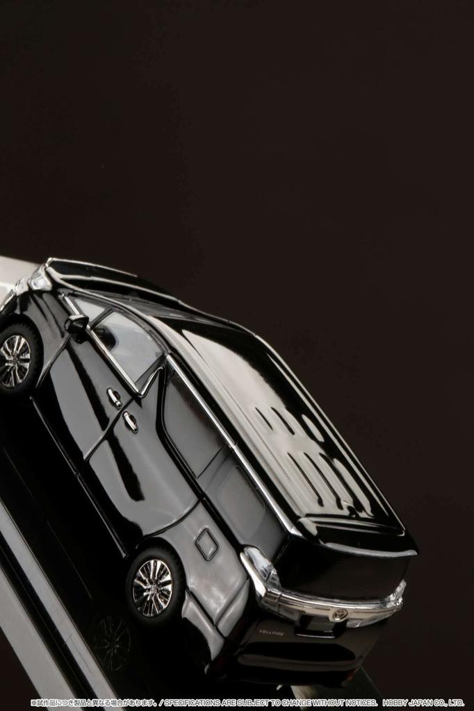 HJ64 Toyota Vellfire Z G EDITION Black Finished Model Kit HJ642028BK 1/64 (H30W) 2.5L
