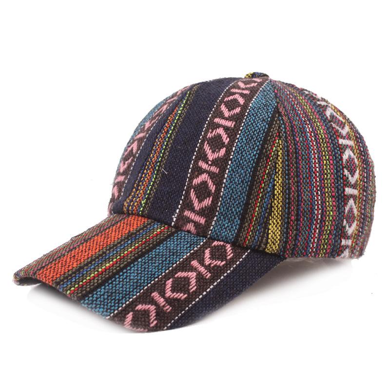 Ethnic Style Hat Ladies' Duckbill Spring Autumn Sun Outdoor Travel Baseball
