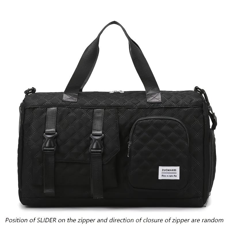 Large capacity travel suitcase, casual nylon fitness bag, portable belt, fitness bag | casual style bag