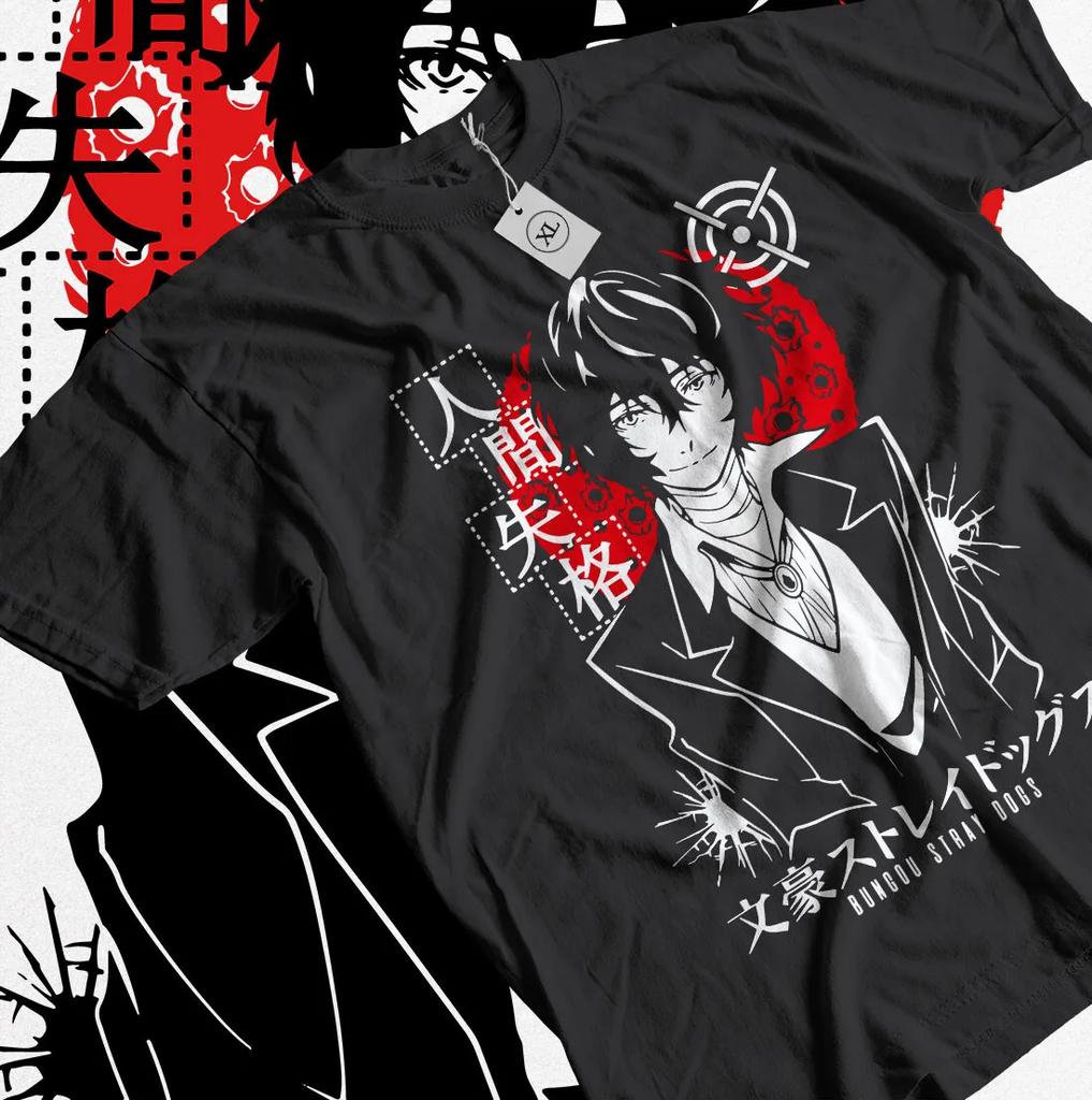 Dazai T-Shirt Bungou Stray Dogs Chuuya Nakajima Atsushiakutagawa Shirt Alle Größen